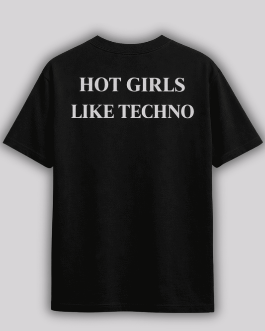 GIRLS LIKE TECHNO - Tee