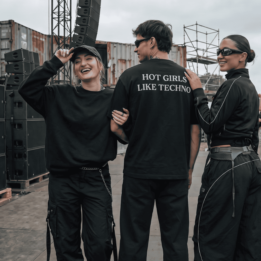GIRLS LIKE TECHNO - Tee