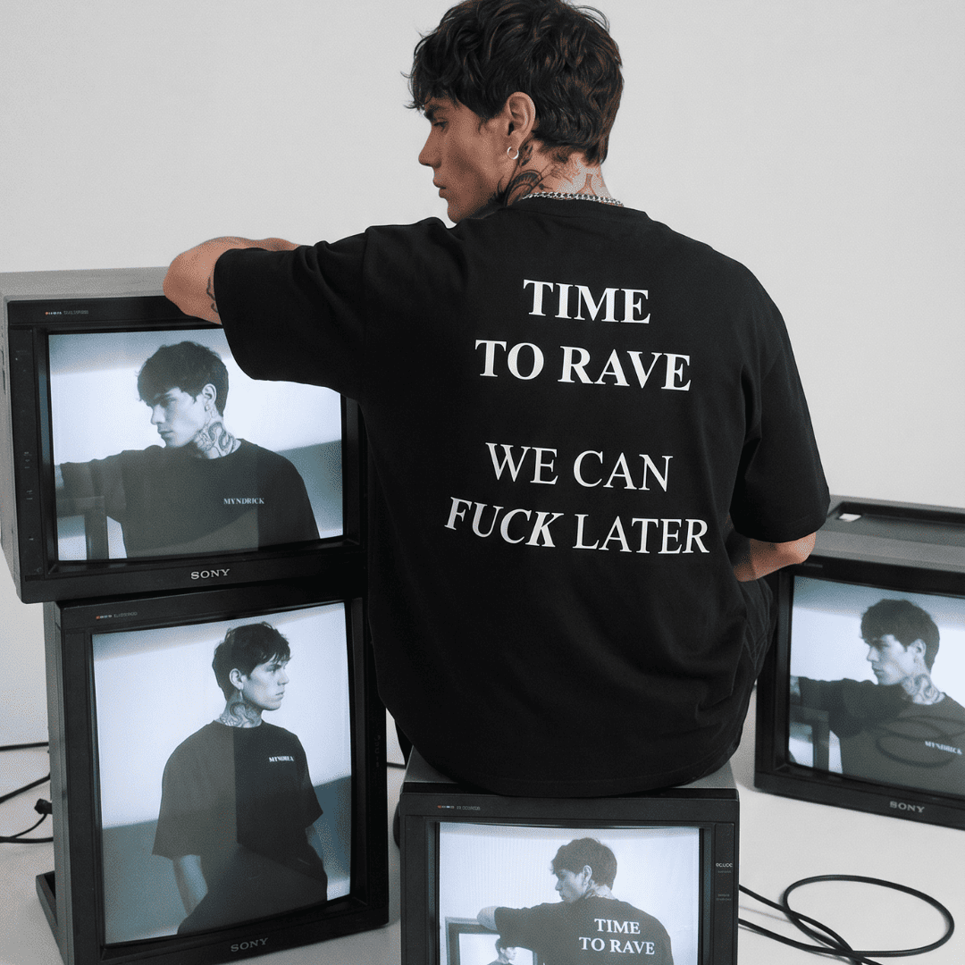 TIME TO RAVE - Tee