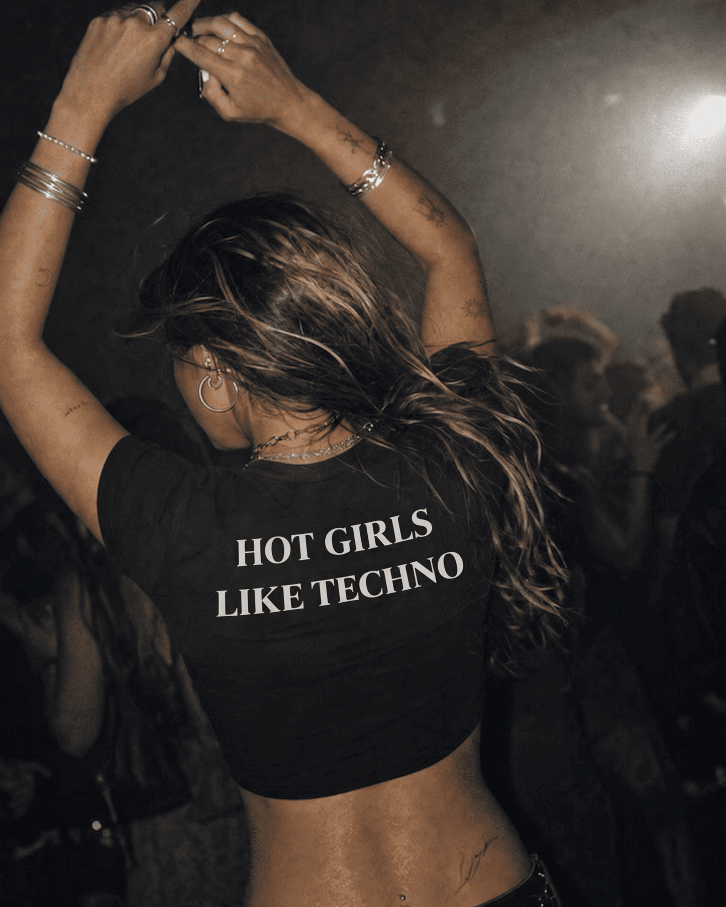 Girls like techno - Baby tee