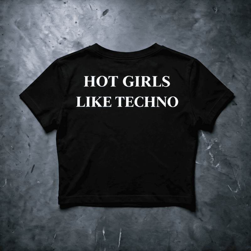 Girls like techno - Baby tee