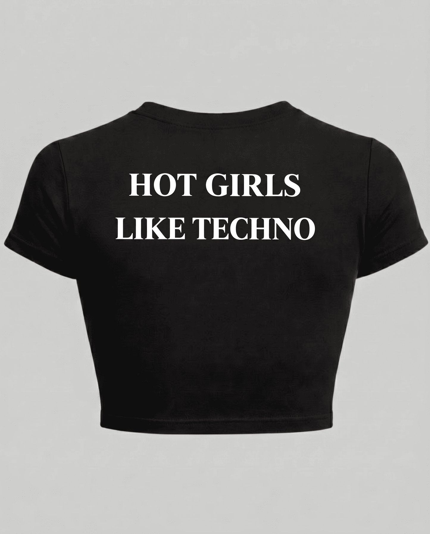 Girls like techno - Baby tee